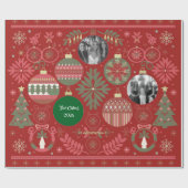 Ornamente Geschenkpapier (Flach)