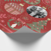 Ornamente Geschenkpapier (Ecke)