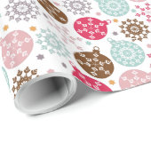Ornamente Geschenkpapier (Rolleneckpunkt)