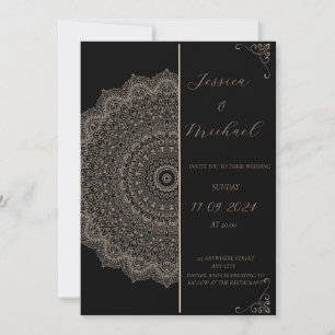Ornamente Hochzeitseinladung Einladung