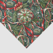 Ornamente in Tree & Satin Seidenpapier (Detail)