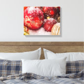 Ornamente Leinwanddruck (Insitu (Schlafzimmer))