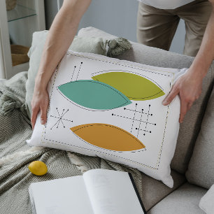 Ornamente Mitte Jahrhundert Modernes Dekorationski Zierkissen