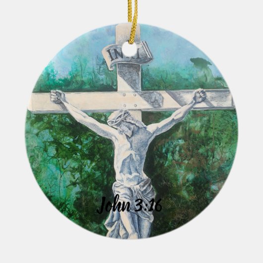 Ornamente MODERN John 3:16 FAITH CHURCH PASTOR (Vorne)