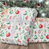 Ornamente Muster Weihnachten Geschenkpapier