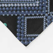 Ornamente, Perlen Fleecedecke (Ecke)