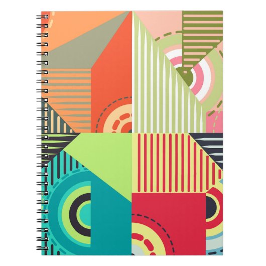 Ornamente Set: Hintergrunddesign Elemente. Notizblock (Vorderseite)