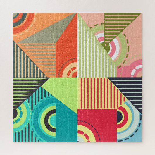 Ornamente Set: Hintergrunddesign Elemente. Puzzle (Vertikal)