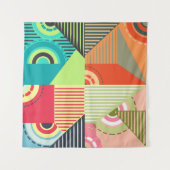 Ornamente Set: Hintergrunddesign Elemente. Wandteppich (Vorderseite (Horizontal))