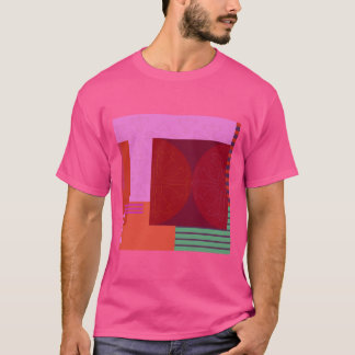 Ornamente & Streifen Design aus Formen und Farben  T-Shirt