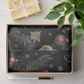 Ornamente und Blatteleganz Seidenpapier (Geschenk)