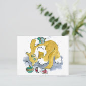 Ornamente und Sammy der Anwalt Postkarte (Stehend Vorderseite)