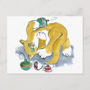 Ornamente und Sammy der Anwalt Postkarte