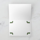 Ornamente Weihnachtskarte Feiertagskarte (Innenseite)