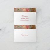 Ornamente Weihnachtskarte Feiertagskarte (Innenseite)