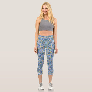 Ornamentmuster 2 capri leggings