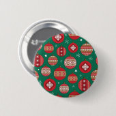 Ornamentmuster Button (Vorne & Hinten)