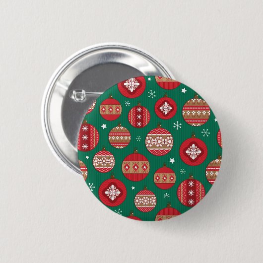 Ornamentmuster Button (Vorne & Hinten)