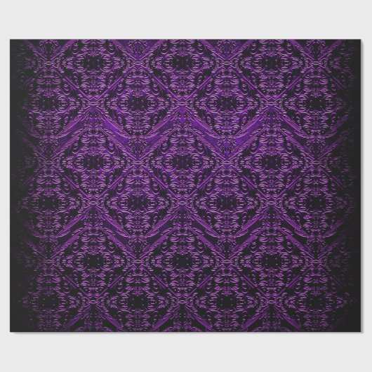 Ornamentmuster Geschenkpapier (Flach)