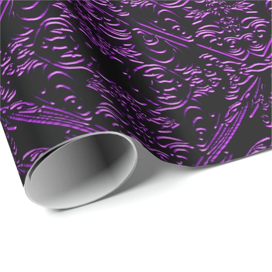 Ornamentmuster Geschenkpapier (Rolleneckpunkt)