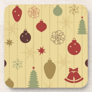 Ornamentmuster Getränkeuntersetzer