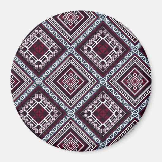 Ornamentmuster Magnet (Vorne)