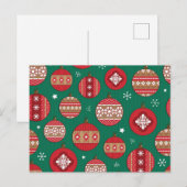 Ornamentmuster Postkarte (Vorne/Hinten)