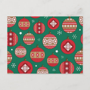 Ornamentmuster Postkarte