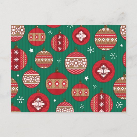 Ornamentmuster Postkarte (Vorderseite)