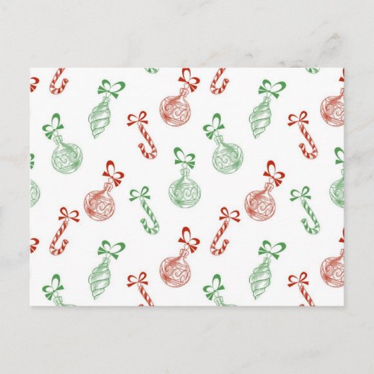 Ornamentmuster Postkarte (Vorderseite)