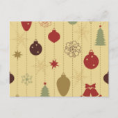 Ornamentmuster Postkarte (Vorderseite)