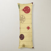 Ornamentmuster Seitenschläferkissen (Rückseite (Vertikal))