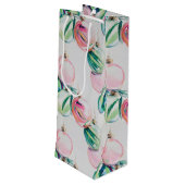 ornaments geschenktüte für weinflaschen (Rückseite Schrägansicht)