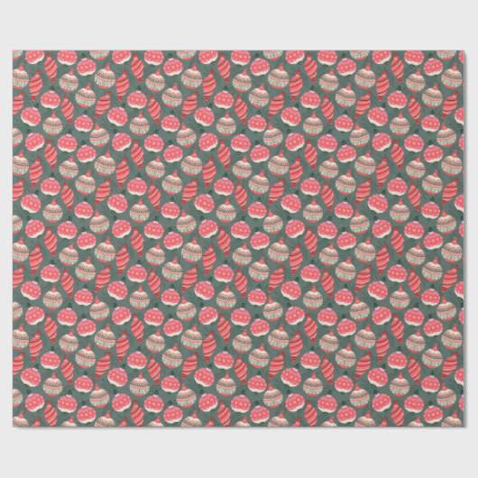 Ornaments Holiday Geschenkpapier (Flach)