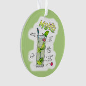 ORNAMENTS - MOJITO RECIPE COCKTAIL ART ORNAMENT (Vorderseite)