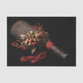 Ornate Broom Seidenpapier