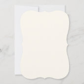 Ornate Conservatory Wedding Einladung (Rückseite)