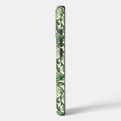 Ornate dark green acanthus leaves pattern Case-Mate iPhone hülle (Rückseite / Links)