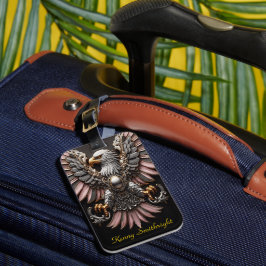 Ornate Eagle Skulptur Gepäckanhänger