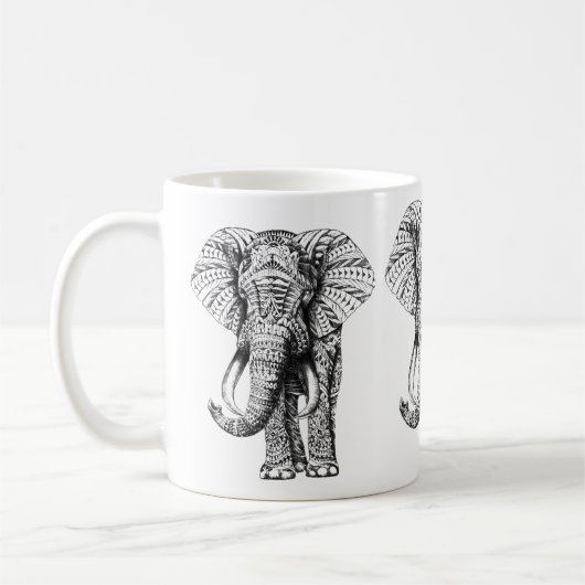 Ornate Elephant Kaffeetasse (Links)
