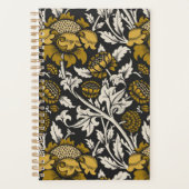 Ornate floral pattern with large gold flowers  planer (Vorderseite)