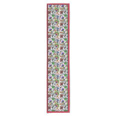 Ornate floral short table runner kurzer tischläufer (Vorderseite)