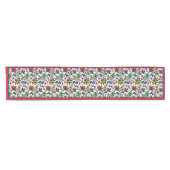 Ornate floral short table runner kurzer tischläufer (Horizontal)
