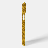 Ornate gold floral pattern with symmetrical Case-Mate iPhone hülle (Rückseite / Rechts)