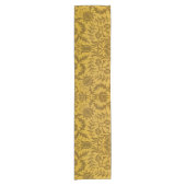 Ornate gold floral pattern with symmetrical kurzer tischläufer (Vorderseite)
