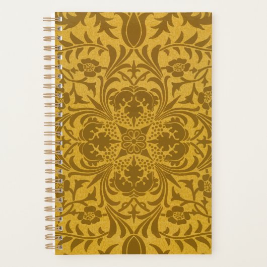 Ornate gold floral pattern with symmetrical planer (Vorderseite)