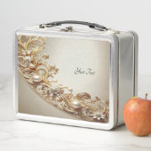 Ornate Gold Flourish Lunch box (Beispiel)