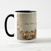 Ornate Gold Flourish Mug Tasse (Links)
