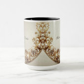 Ornate Gold Flourish Mug Tasse (Zentrum)