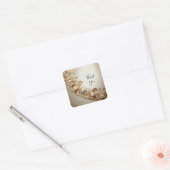 Ornate Gold Flourish Sticker (Umschlag)